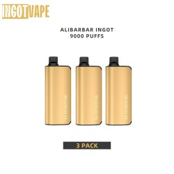 Alibarbar Ingot 9000 Puffs 3 Pack Disposable Vape